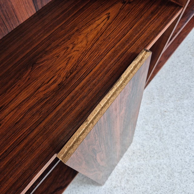 Mid-Century Modern Danish Rosewood Bookcase from Brouer, 1960s For Sale - Image 9 of 11