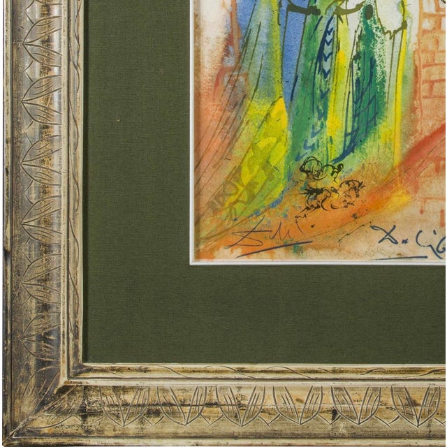 Salvador Dalí­, Abstract Composition, 1975, Silkscreen, Framed For Sale - Image 8 of 9
