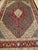 Antique Persian Tabriz Area Rug. Hand-Knotted Wool, Herati Geometric Pattern, Navy & Red, 6x10 For Sale - Image 9 of 16