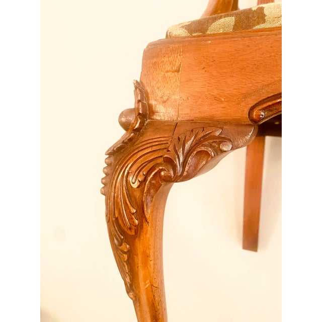 Late 19th Century Set of 8 Mahogany Chippendale Dining Chairs With 2 Armchairs For Sale - Image 11 of 12