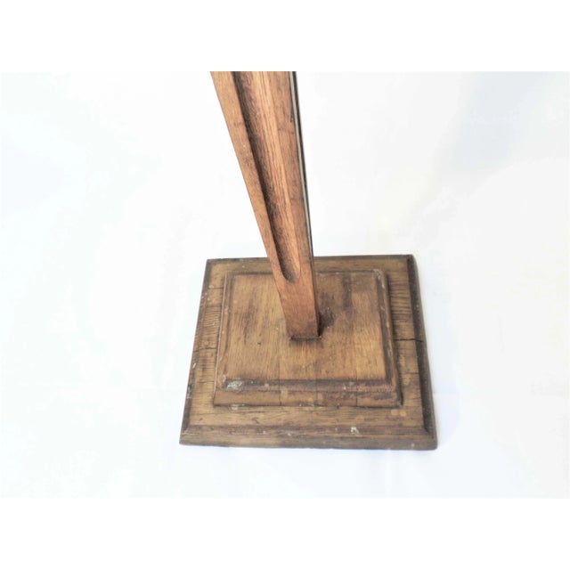 Wood Candelabra, 1960s For Sale - Image 4 of 5