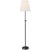 Modern Thomas O'Brien by Visual Comfort Signature Bryant Table Lamp in Bronze with Linen Shade For Sale - Image 3 of 3