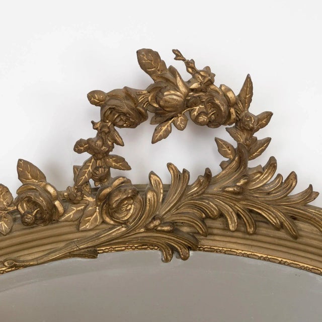 Antique French Louis XVI Mirror For Sale - Image 4 of 9