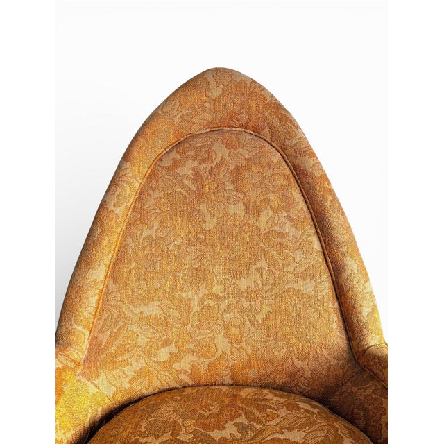 1960s Pair of Selig Mid Century Modern Swivel Lounge Chairs, 1960s For Sale - Image 5 of 15