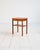 Teak frame with drawer and lower shelf. Scandinavian production, 1960s. Scandinavian-made teak bedside table, featuring a...