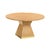 Tan Nolan Natural Wood Round Dining Table For Sale - Image 8 of 8
