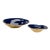 Wildwood Waving Edge Blue Bowls, Set of 2 For Sale