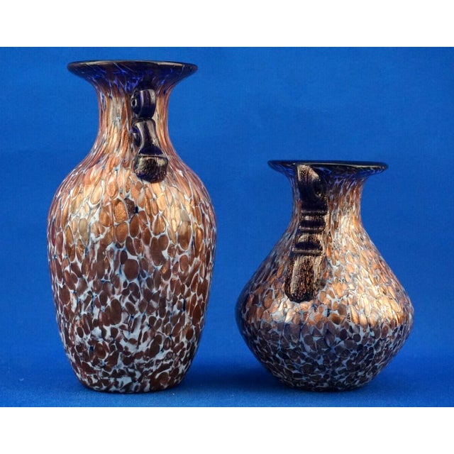 1960s Glass Vases, 1960s, Set of 2 For Sale - Image 5 of 18