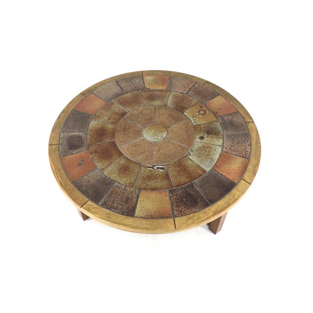 Coffee Table by Tue Poulsen for Haslev Furniture Factory, Denmark For Sale - Image 4 of 6