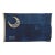 Distressed Cotton Fort Moultrie Liberty Flag Made From Vintage Indigo For Sale