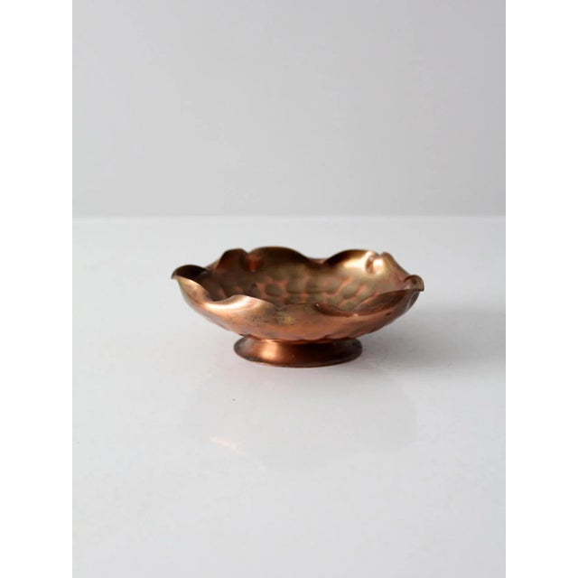 Vintage Gregorian Copper Bowl For Sale - Image 9 of 9