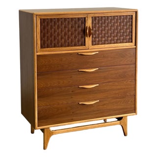 1960s Mid Century Perception Highboy by Lane For Sale