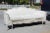 Louis XV Style Vintage White Settee For Sale - Image 4 of 11