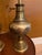 Pair Vintage Stiffel Brass Oil Lamp Style W/ Milk Glass Hollywood Regency Table Lamps W/ Additional Original Shades For Sale - Image 6 of 15