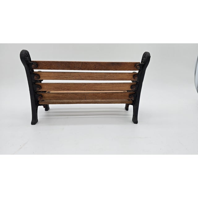 1990s Vintage 1990's Byers Choice Benches and Picnic Table For Sale - Image 5 of 12