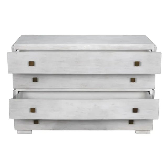 Noir NOIR Hofman Dresser, White Wash For Sale - Image 4 of 10