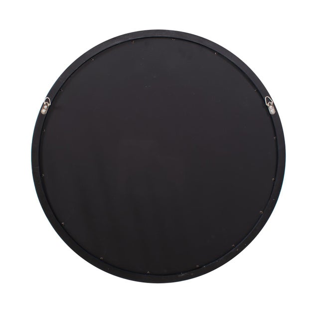 2020s Varsha Round Oversized Beaded Mirror in Glossy Hunter Green For Sale - Image 5 of 9