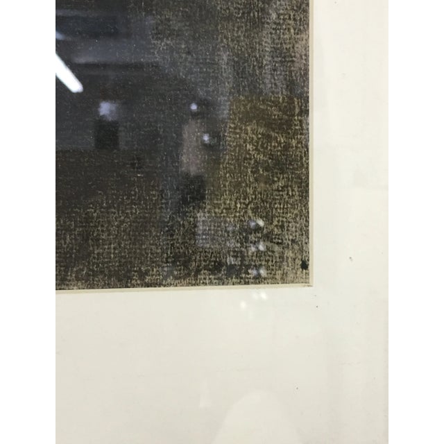 Drawing/Sketching Materials Framed Charcoal Painting by H. Turner Brooky For Sale - Image 7 of 7