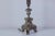 Baroque Table Lamp in Wood & Silver Laminate, 1890s For Sale - Image 3 of 13