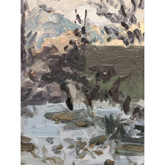 Paul Mathey, Paysage, Oil on Wood, 1960s, Framed For Sale - Image 5 of 10