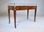 Mid 20th Century French Regency Leather Top Desk With Campaign Styling and Gallery For Sale - Image 5 of 16