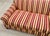 Ralph Lauren Home "Bel Air" Striped Velvet Sofa 8 Ft Usa 2008 For Sale - Image 9 of 18