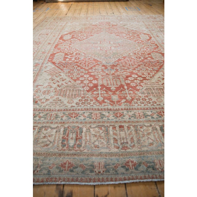 Traditional Vintage Distressed Joshegan Carpet - 7'8" x 9'10" For Sale - Image 3 of 12