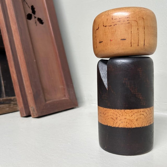 Sōsaku Kokeshi by Yuji Kawase, Japan, 1970s For Sale - Image 6 of 10