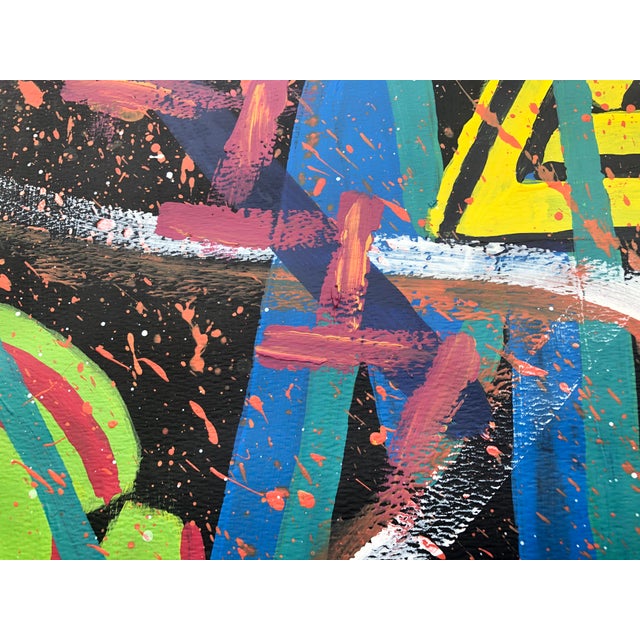 Original Abstract Acrylic Painting For Sale - Image 4 of 5
