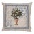 Lemon Tree Woven Cushion With Feather Filler - 42x42cm (17"x17") For Sale