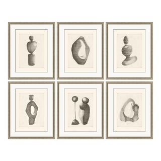 Sculpture I, II, III, IV, V and VI by Susan Hable For Sale