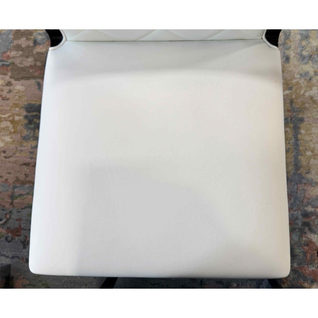 Costantini Pietro Modern Leather Dining Chairs - Set of 6 For Sale - Image 10 of 18