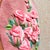 3d Rose Stumpwork Embroidery Art, Framed Botanical Sculpture, Handmade Floral Wall Decor For Sale - Image 9 of 11