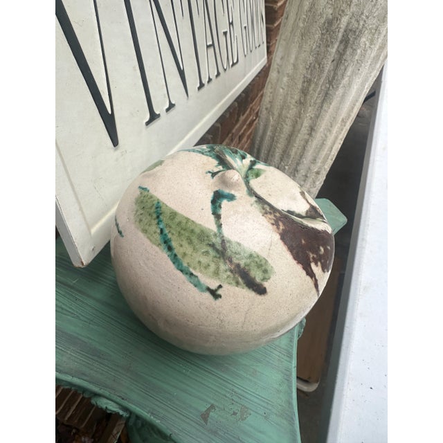 Hand-Made Punctured Splatter Pottery Sculpture For Sale In Atlanta - Image 6 of 7