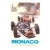 Monaco Grand Prix 1967 Michael Turner Vintage French Automobile Racing Poster For Sale