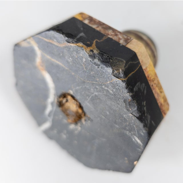 19th Century Italian Grand Tour Specimen Marble Table Object For Sale - Image 9 of 10