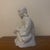 Japanese Mid-20th Century Japanese Blanc De Chine Style White Porcelain Seated Okimono Figurine For Sale - Image 3 of 8