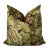 Chelsea Velvet Fern and Mulberry Pillows - A Pair For Sale - Image 4 of 5