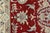 Fine Nain Rug 8′ X 11’3” Red Wool Traditional Hand-Knotted Oriental Carpet For Sale - Image 10 of 15