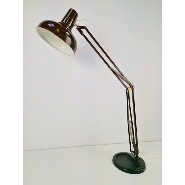 1960s Landskrona Desk Lamp by Pileprodukter Light, 1960s For Sale - Image 5 of 12