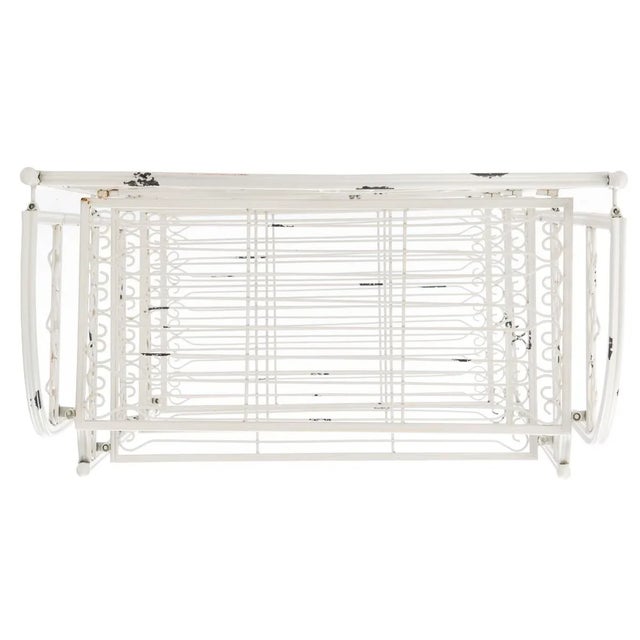Amaris 4 Tier Shelf - Antique White For Sale - Image 9 of 11