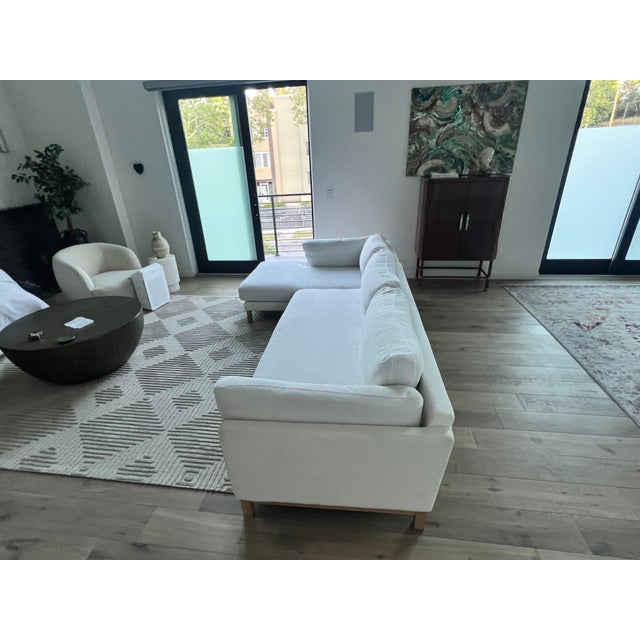 Interior Define Custom White Couch Chairish