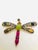 Bochic “Orient” Vintage Multi Color Sapphire Sapphire & Ruby Brooch Set In 18K For Sale In New York - Image 6 of 10