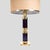 Murano Glass and Brass Table Lamps, 1970s, Set of 2 For Sale - Image 4 of 12