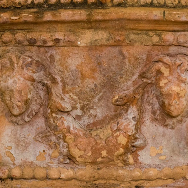 Mid 19th Century Antique Neapolitan Terra Cotta Planter For Sale - Image 5 of 5