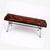 Metal Mid-Century Modern Space Age Flames Tabletop and Chrome Coffee Table For Sale - Image 7 of 15