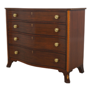 Baker Colonial Williamsburg #8805 Inlaid Mahogany Chest ~ Rare