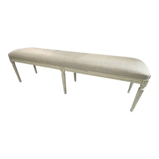 Kellogg Collection Upholstered Boudoir Bench For Sale