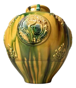 Phoenix Ikebana Flower Vase, 1970s