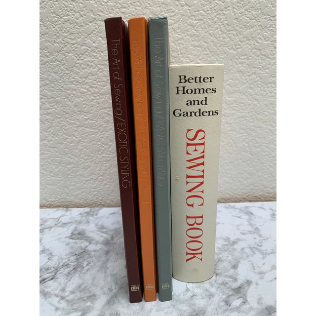 American Midcentury Sewing and Craft Collection of Books, Set of Four For Sale - Image 3 of 12